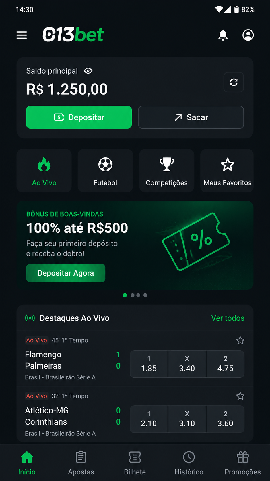 013bet screenshot