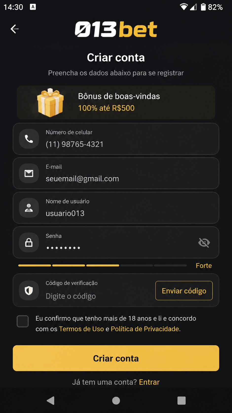 013bet screenshot