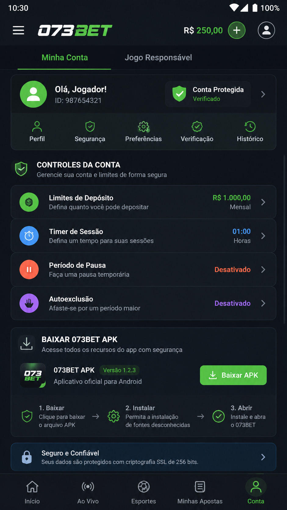 073bet screenshot