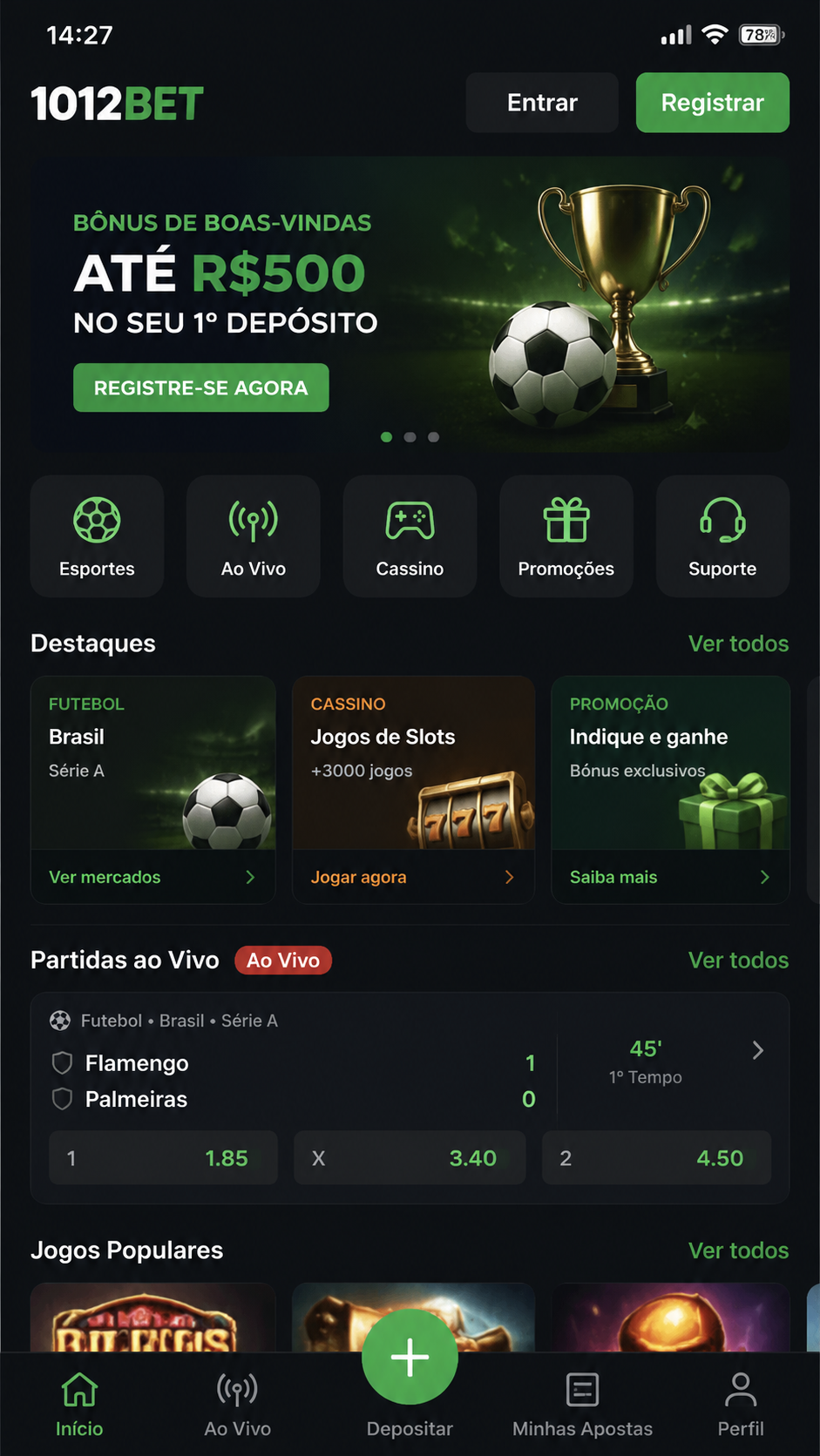 1012bet screenshot
