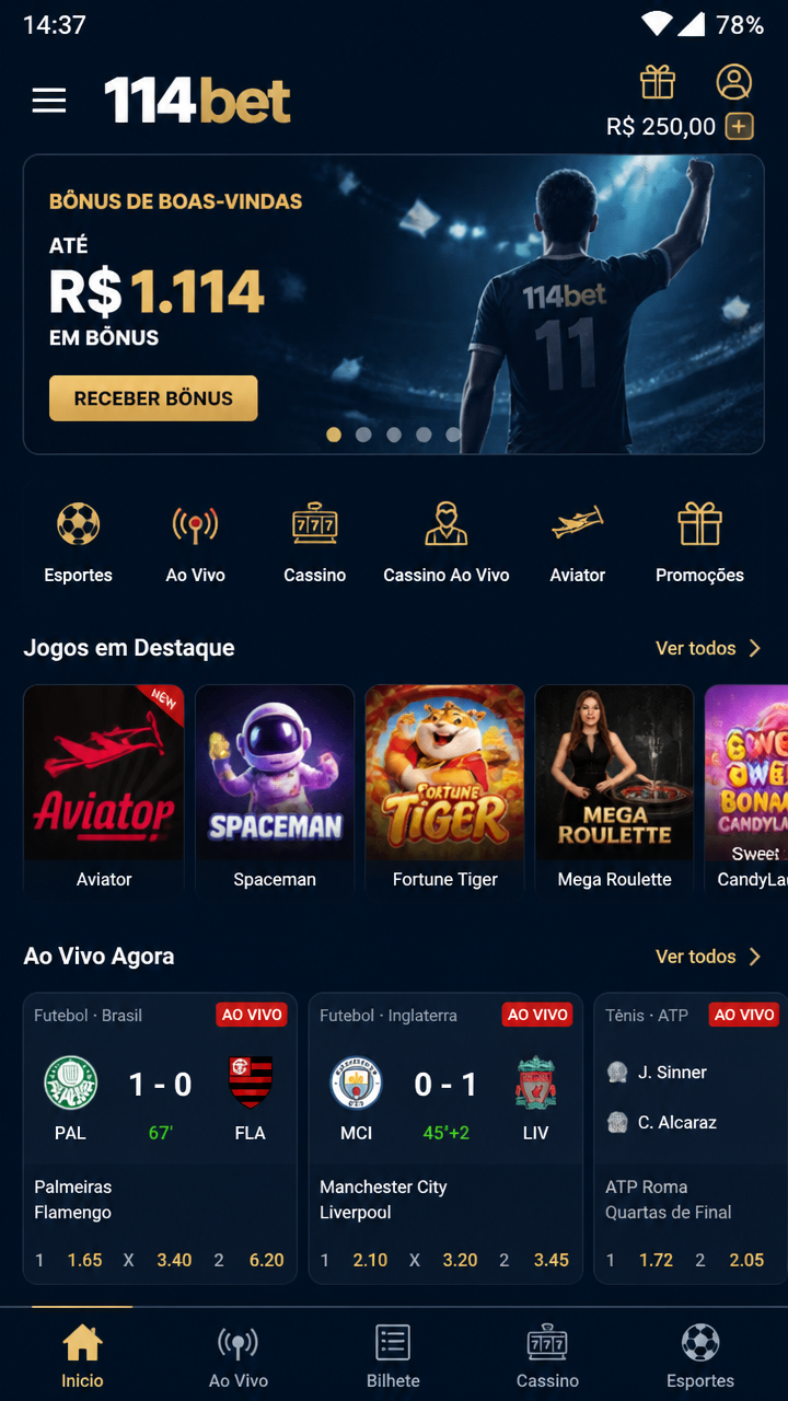 114bet screenshot