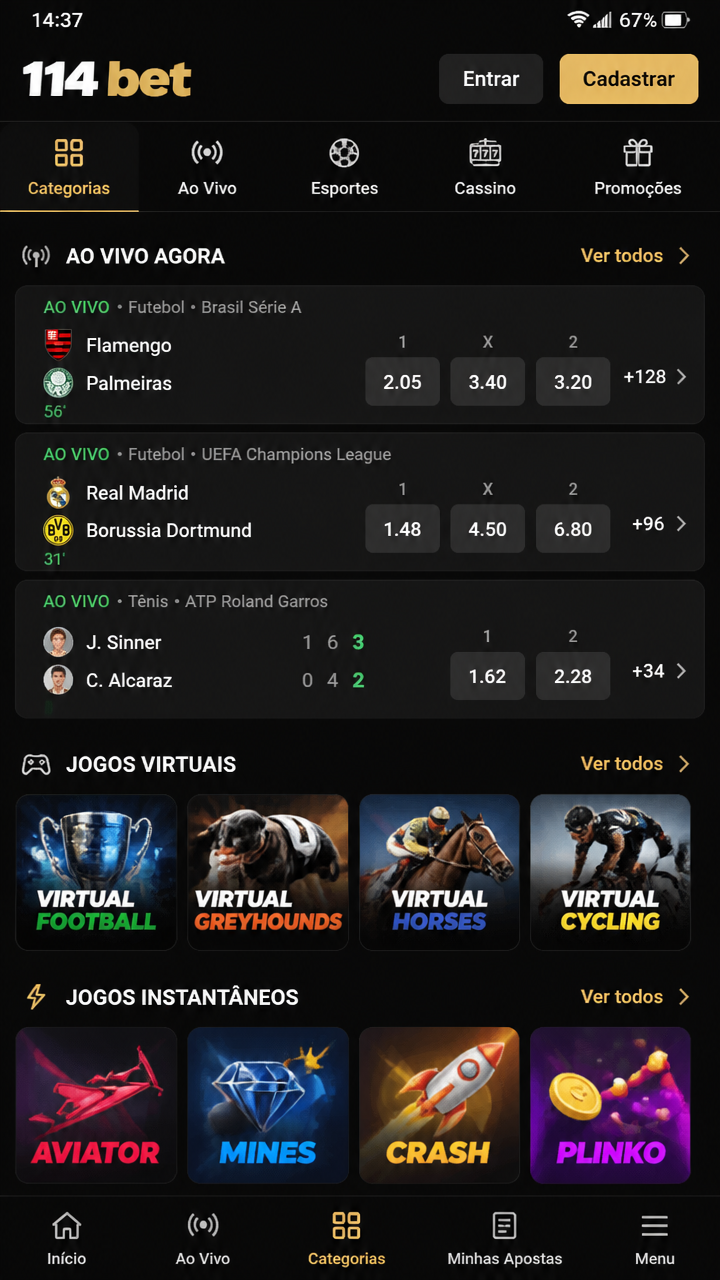 114bet screenshot
