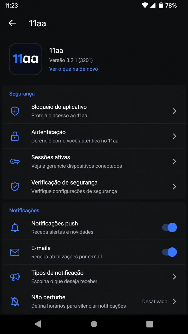 11aa screenshot