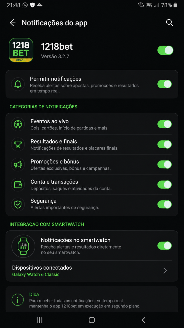 1218bet screenshot