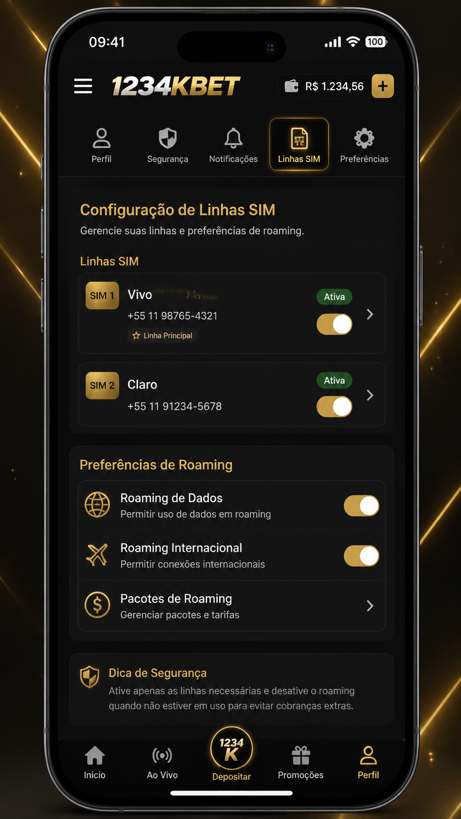 1234kbet screenshot