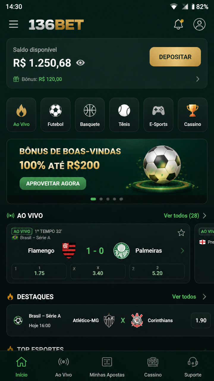 136bet screenshot