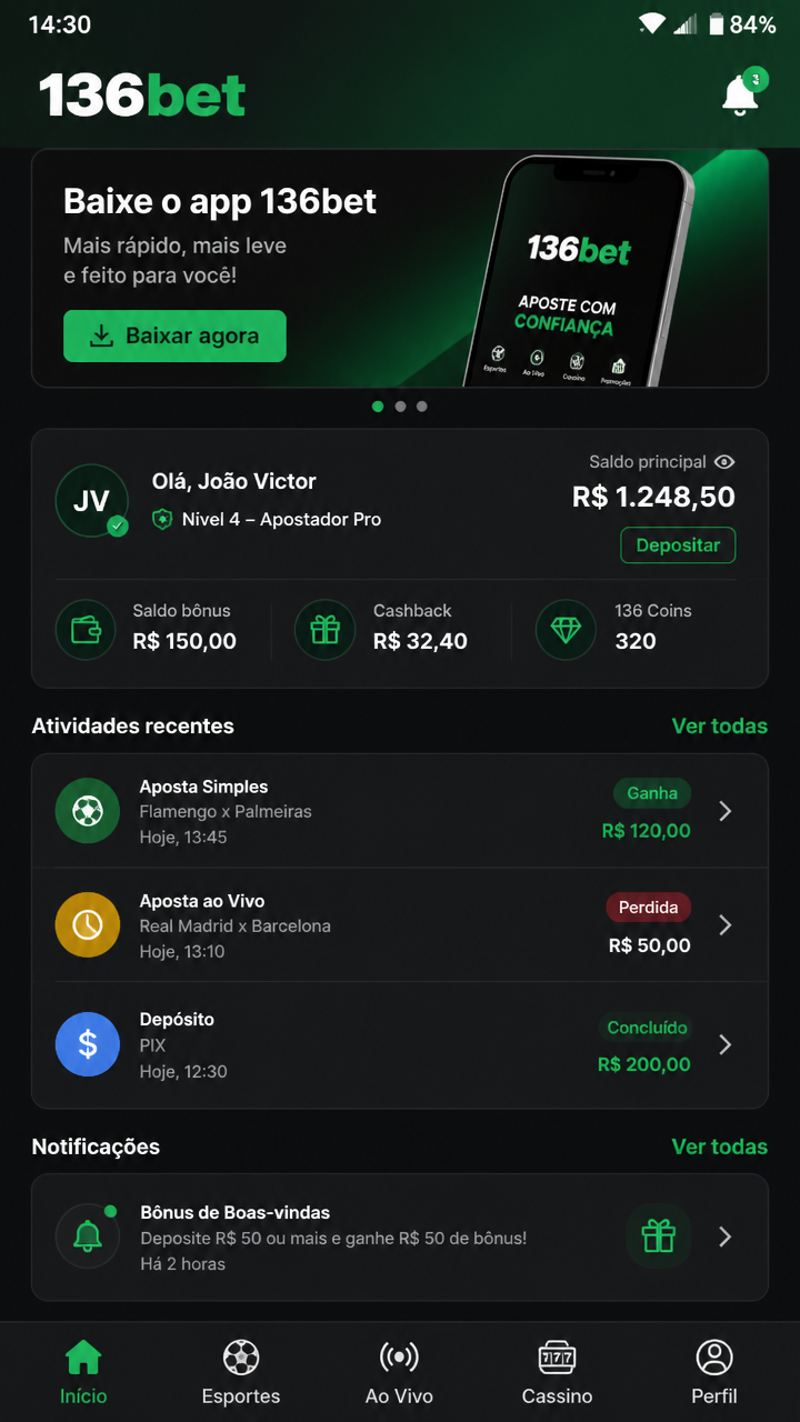 136bet screenshot