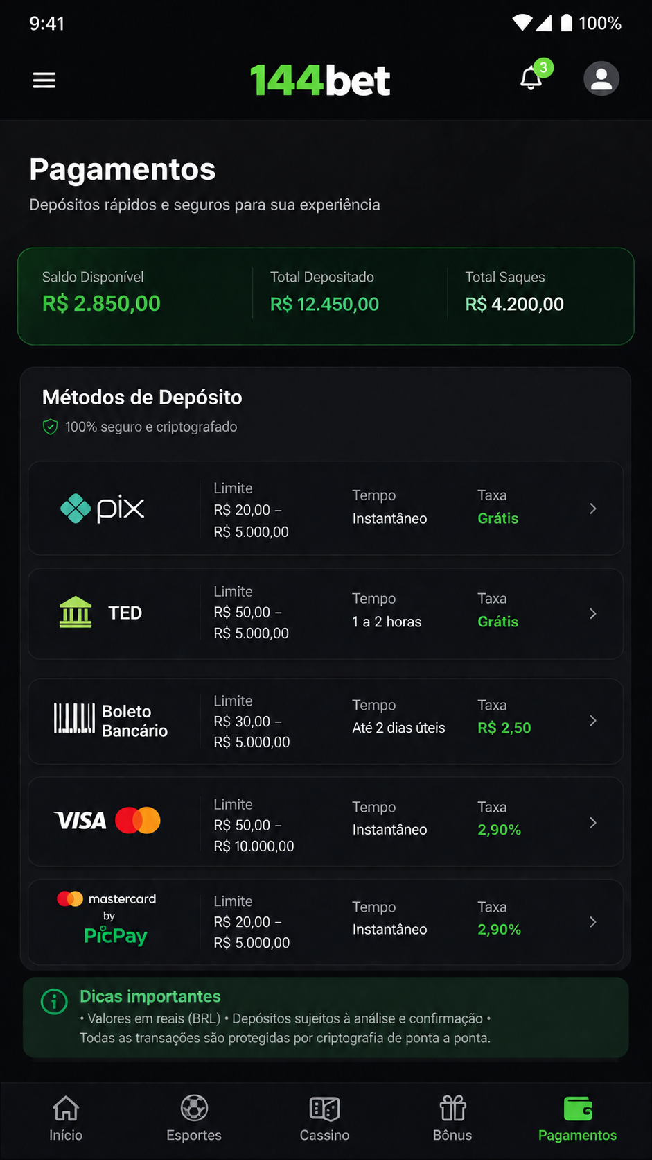 144bet screenshot