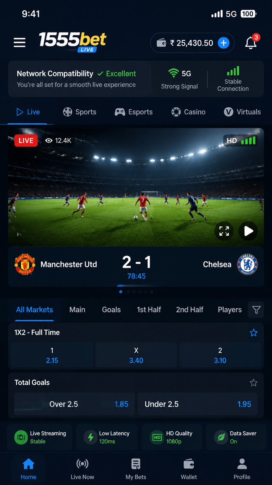 1555bet screenshot