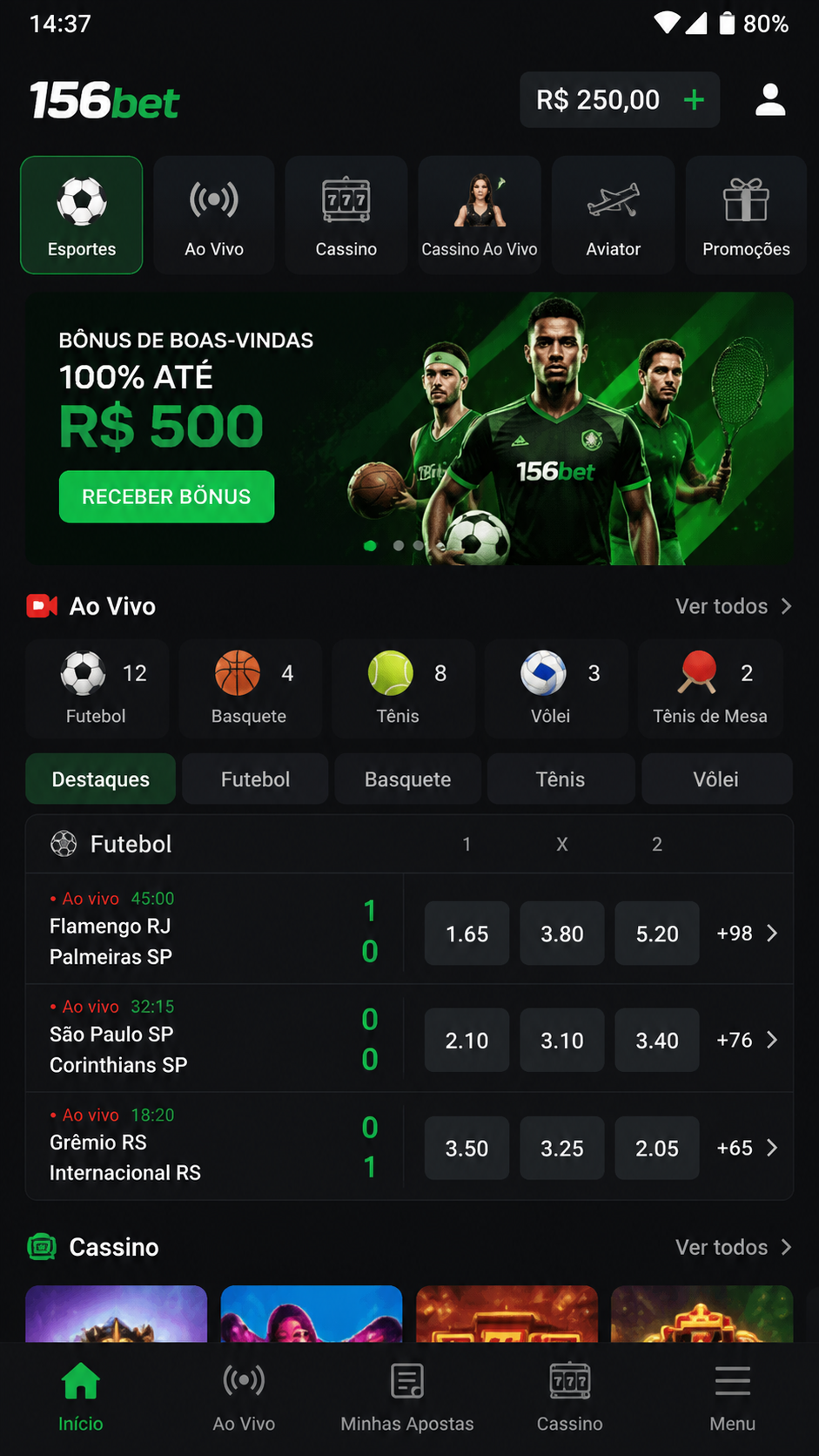 156bet screenshot