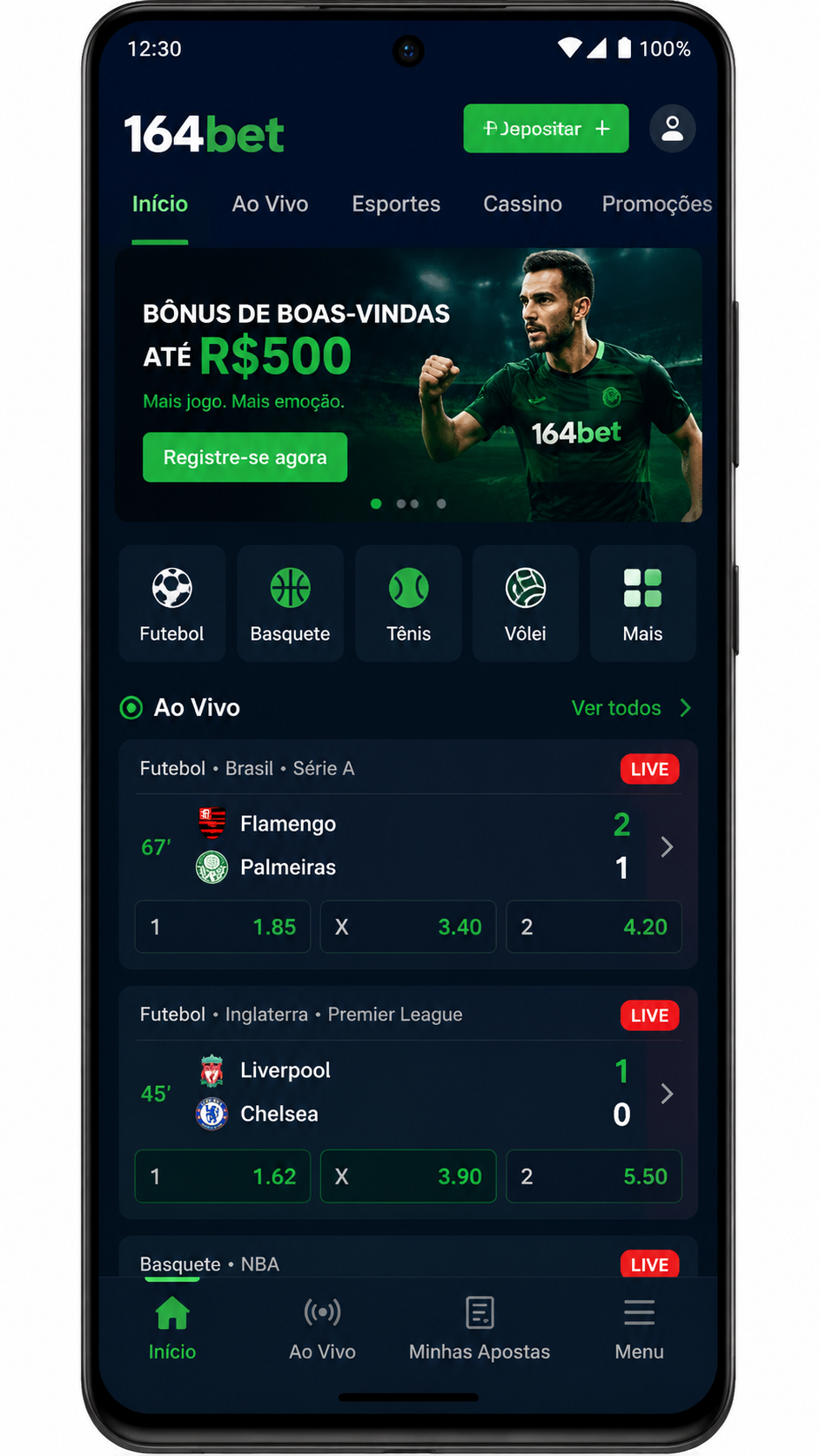 164bet screenshot
