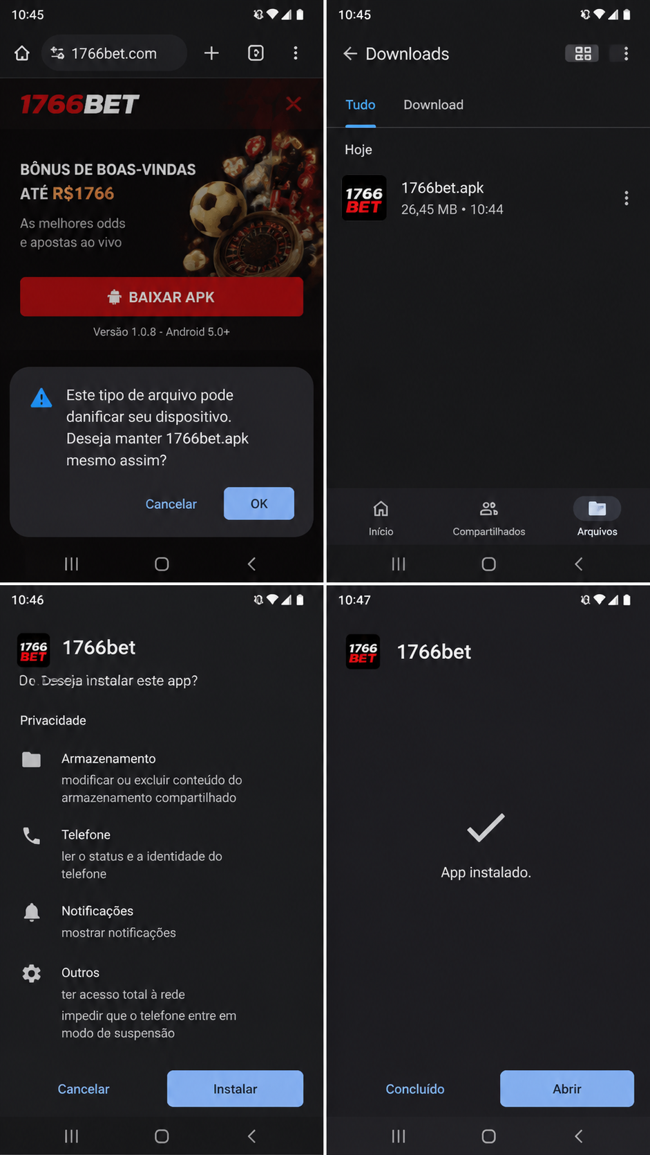 1766bet screenshot