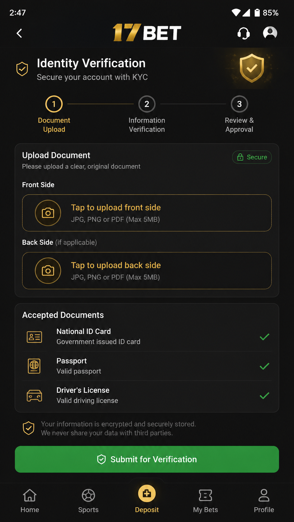 17bet screenshot