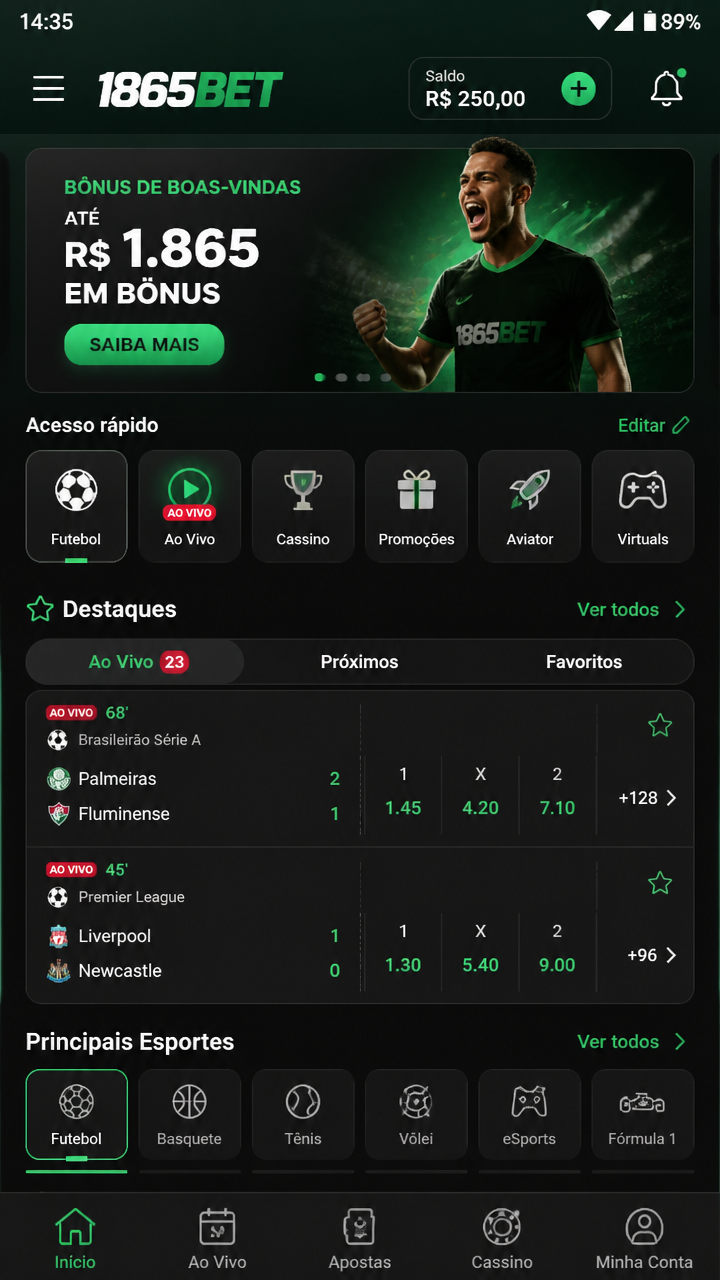 1865bet screenshot