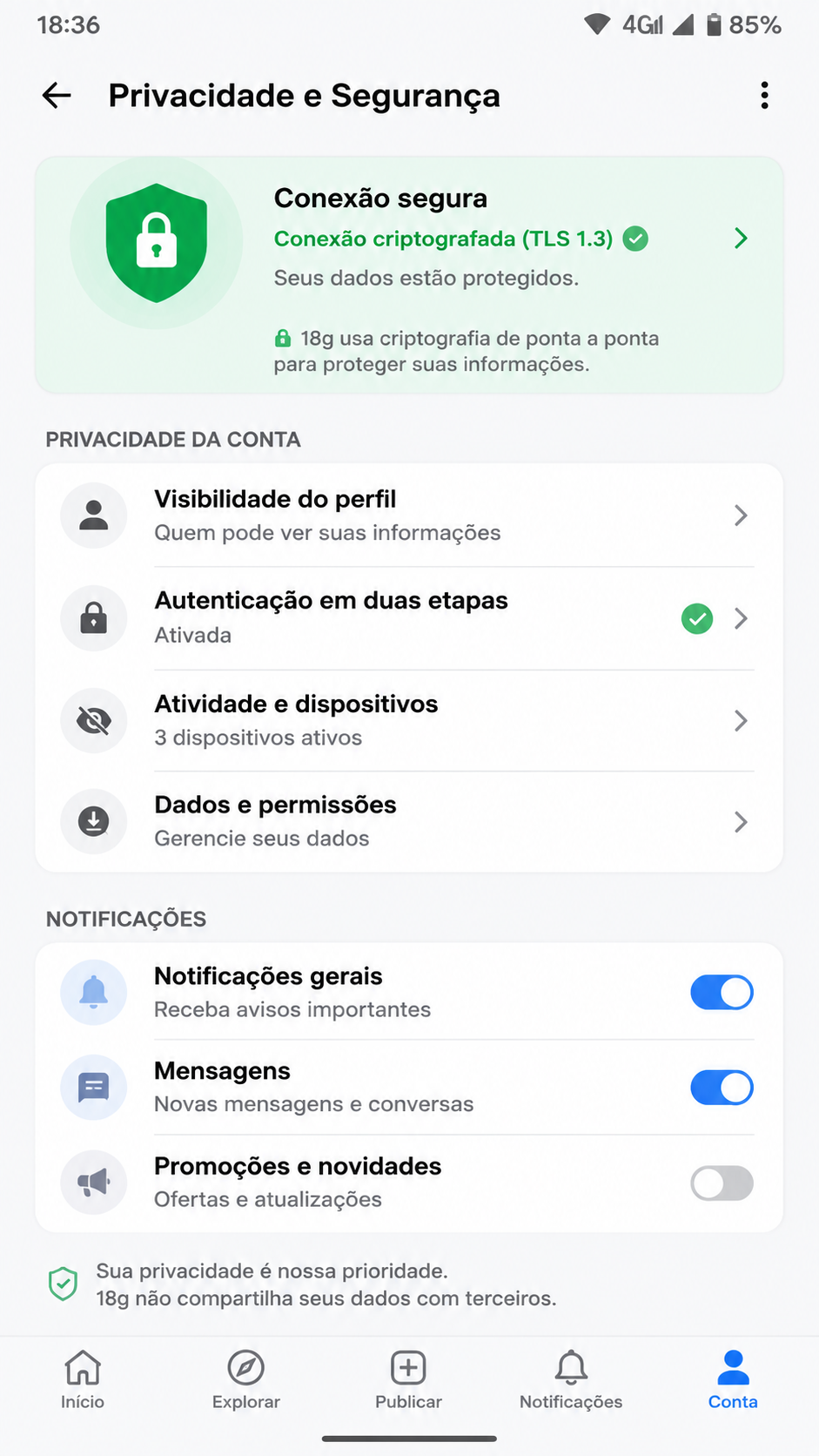 18g screenshot
