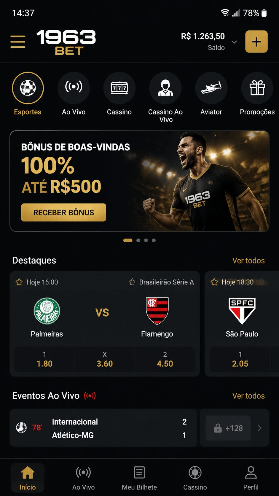1963bet screenshot
