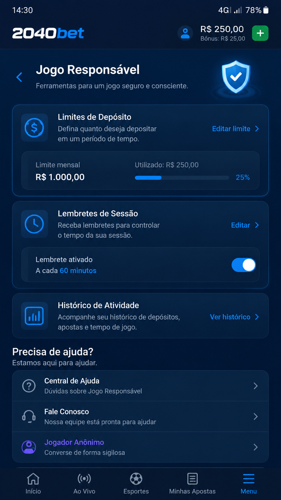 2040bet screenshot