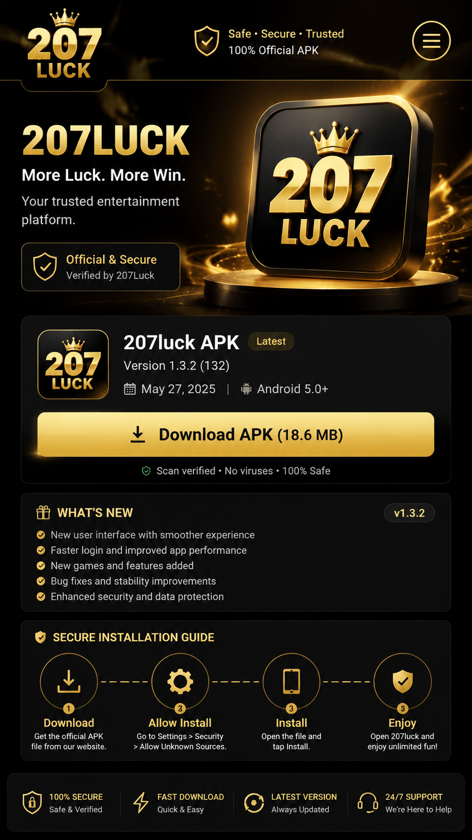 207luck screenshot