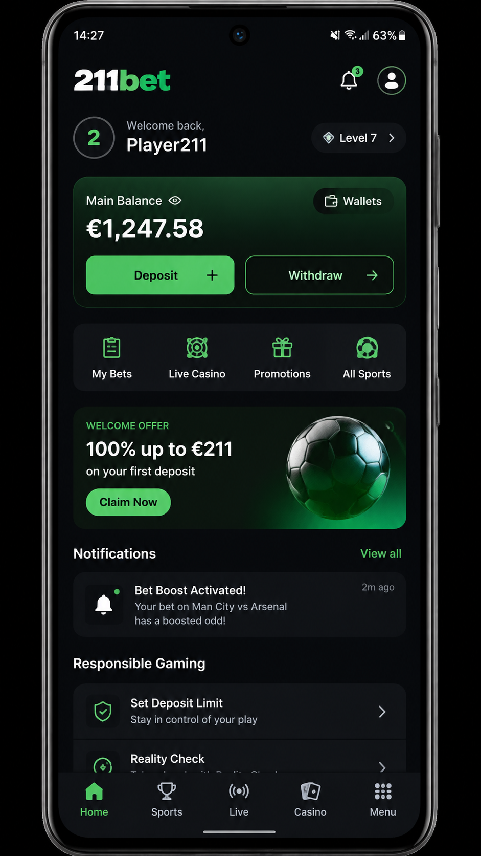 211bet screenshot