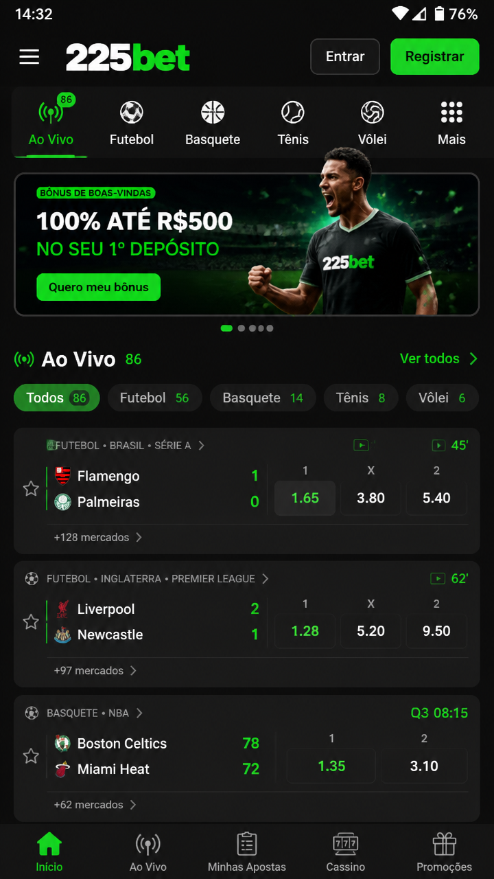 225bet screenshot
