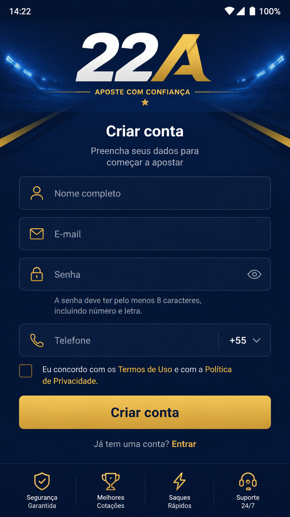 22A screenshot