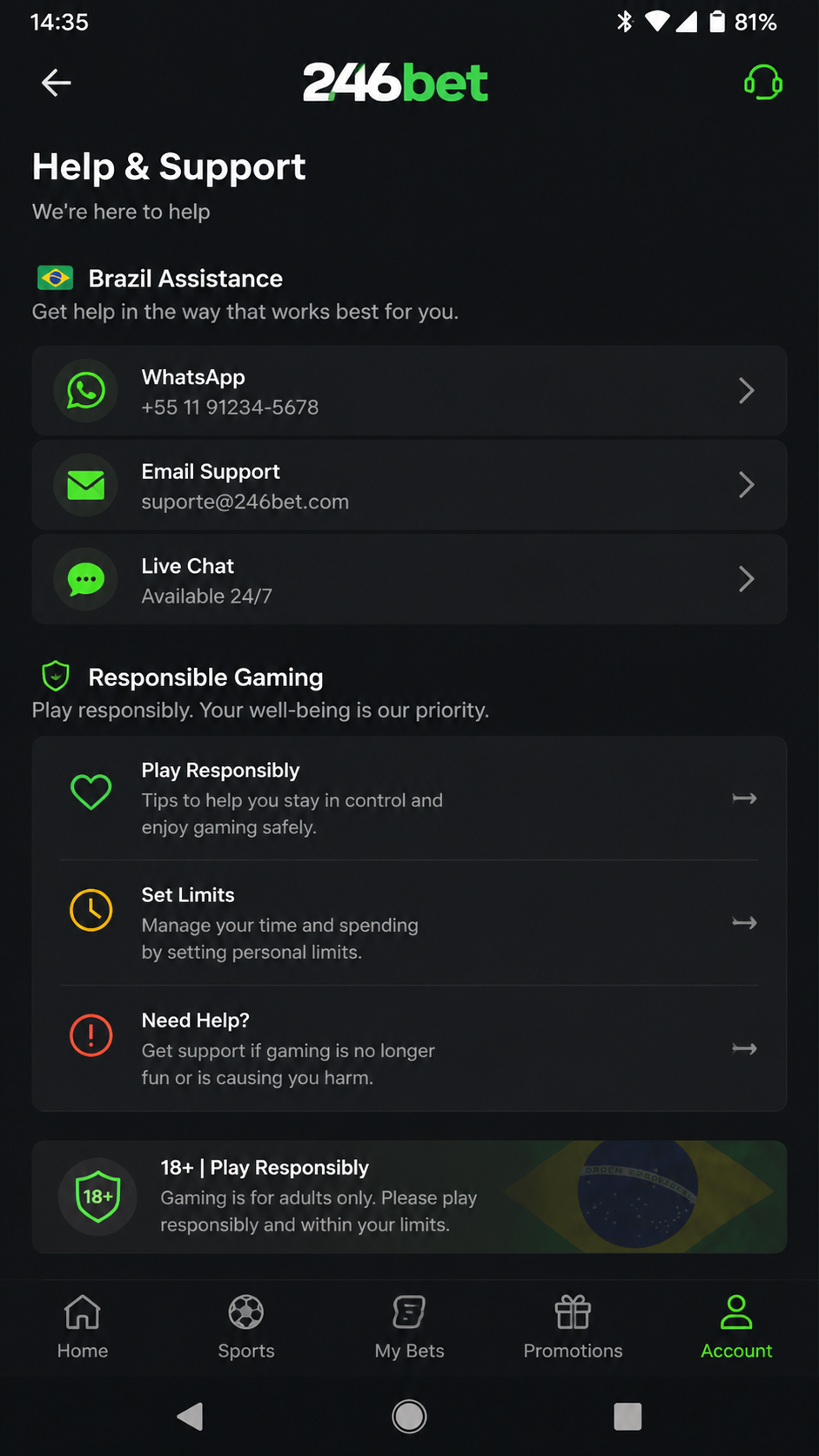 246bet screenshot