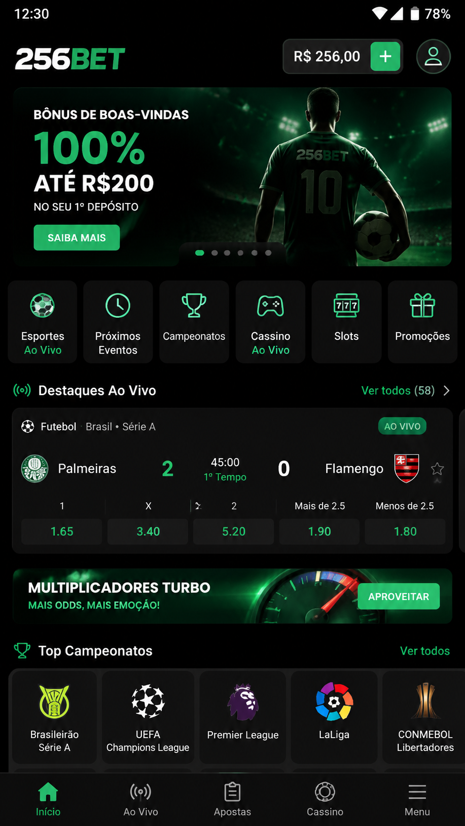 256bet screenshot