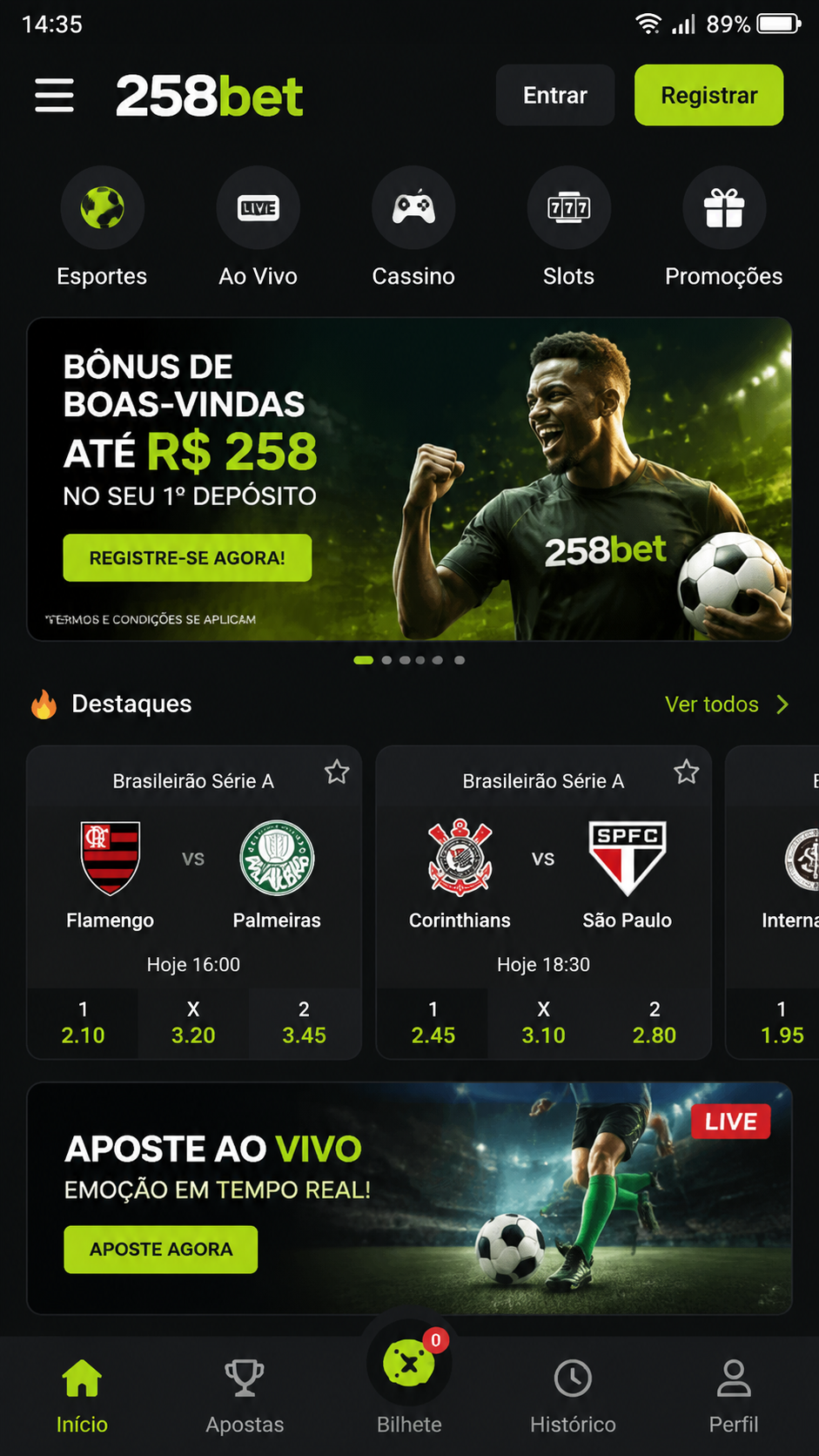 258bet screenshot