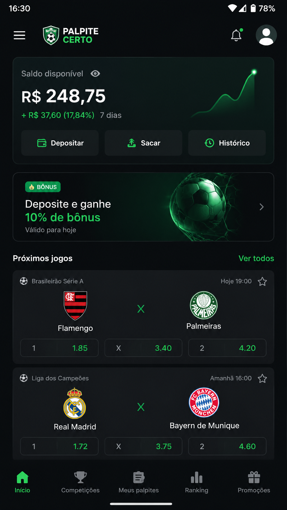 25bet screenshot