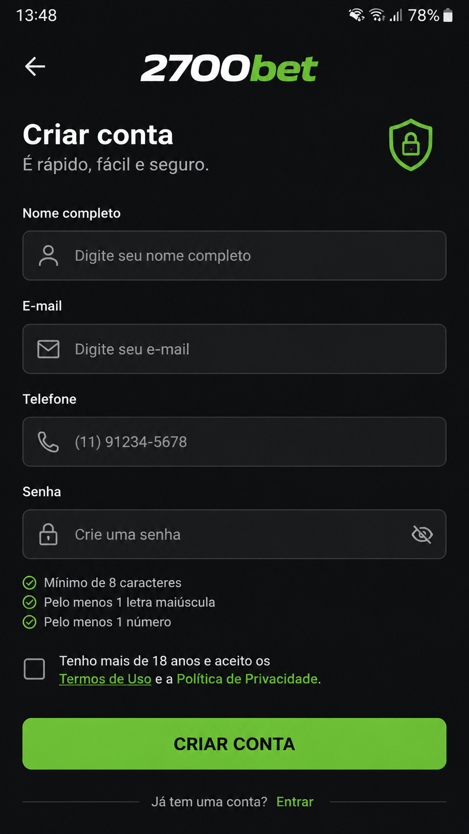 2700bet screenshot
