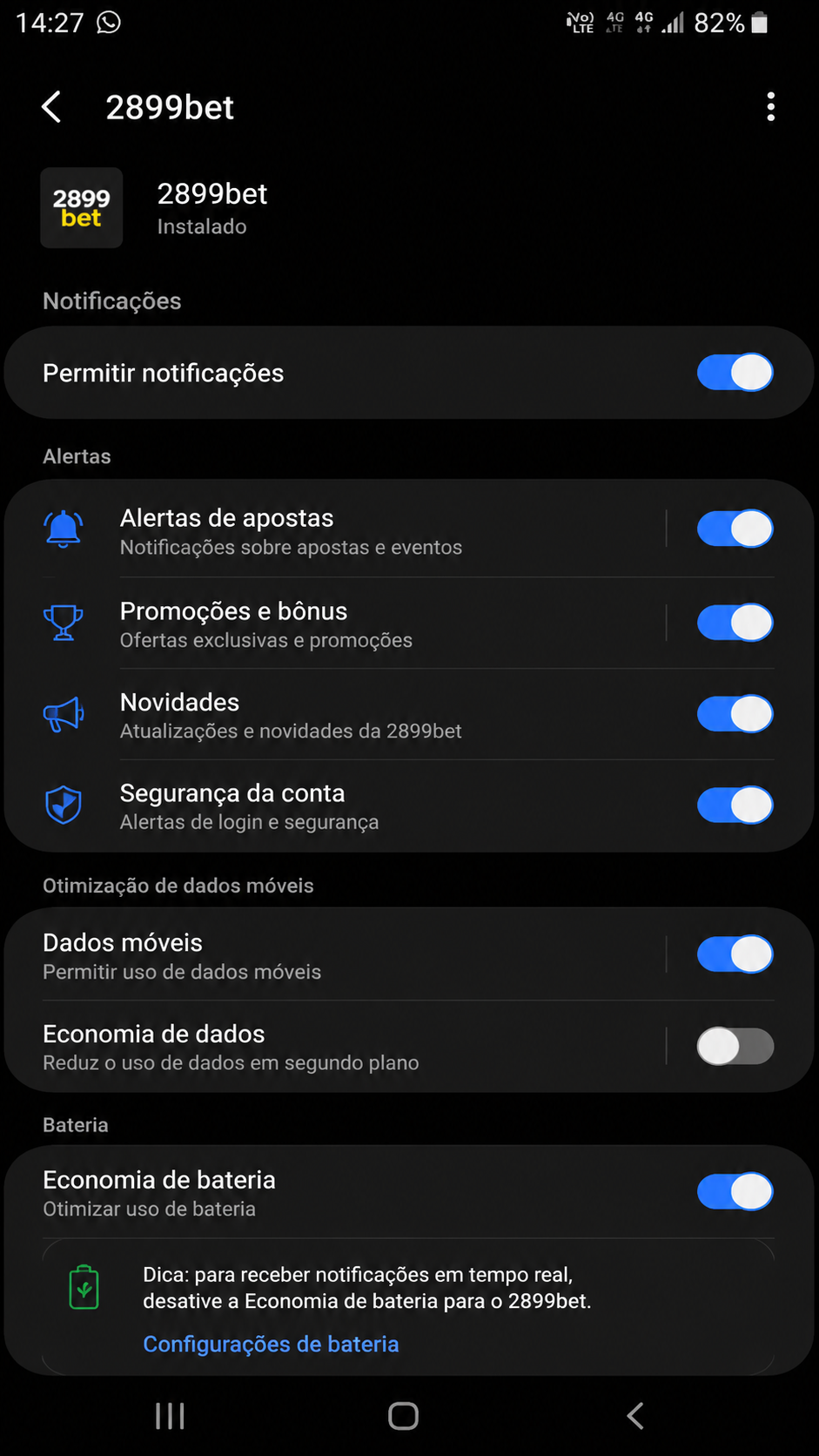 2899bet screenshot
