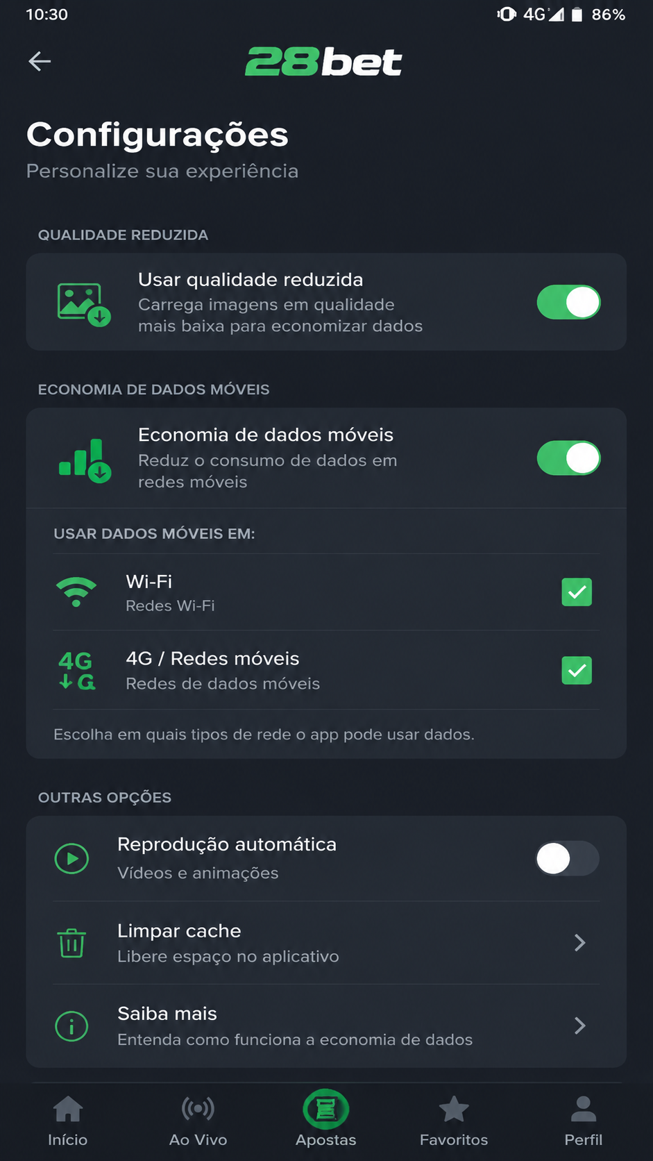 28bet screenshot