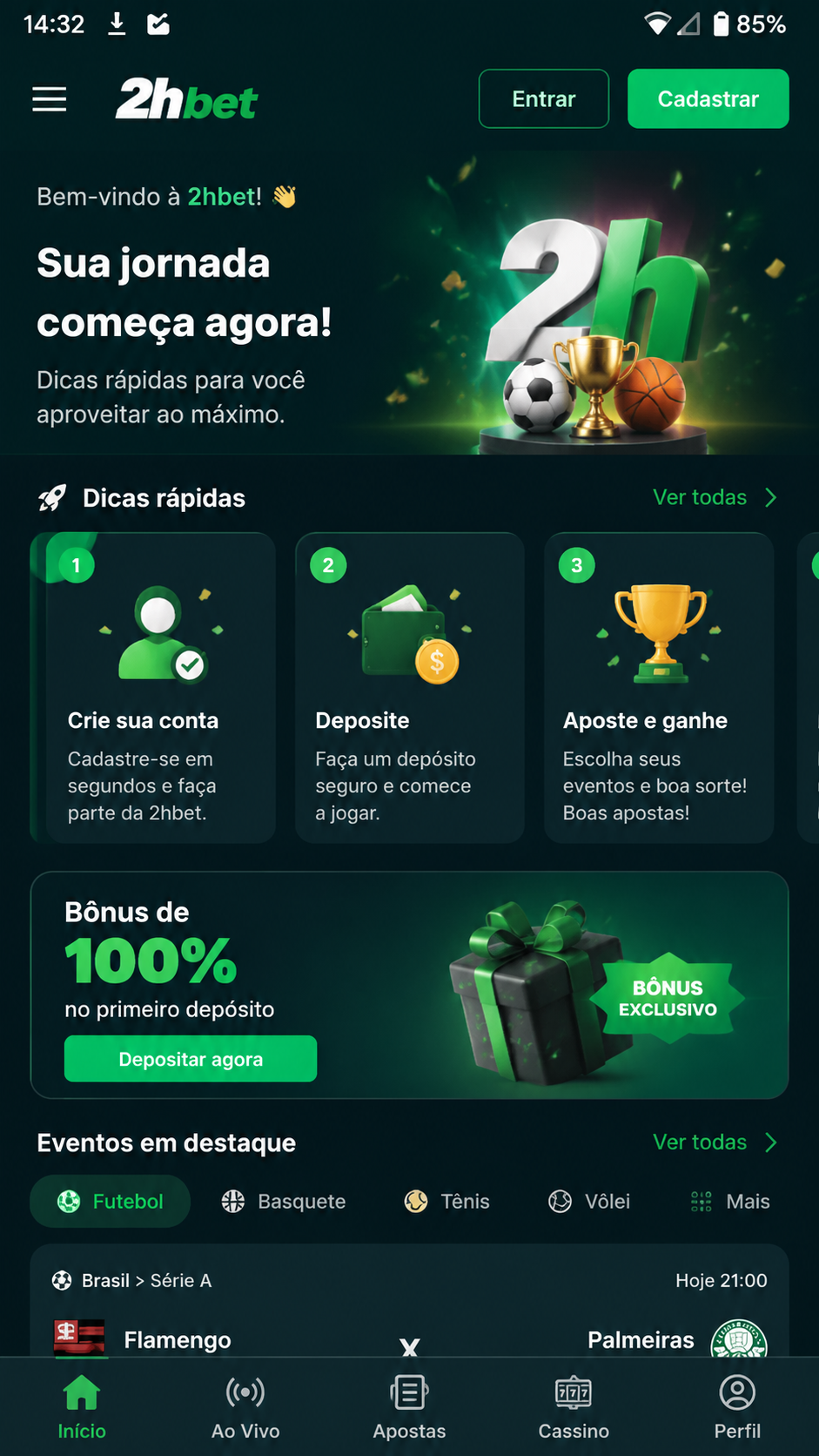 2hbet screenshot