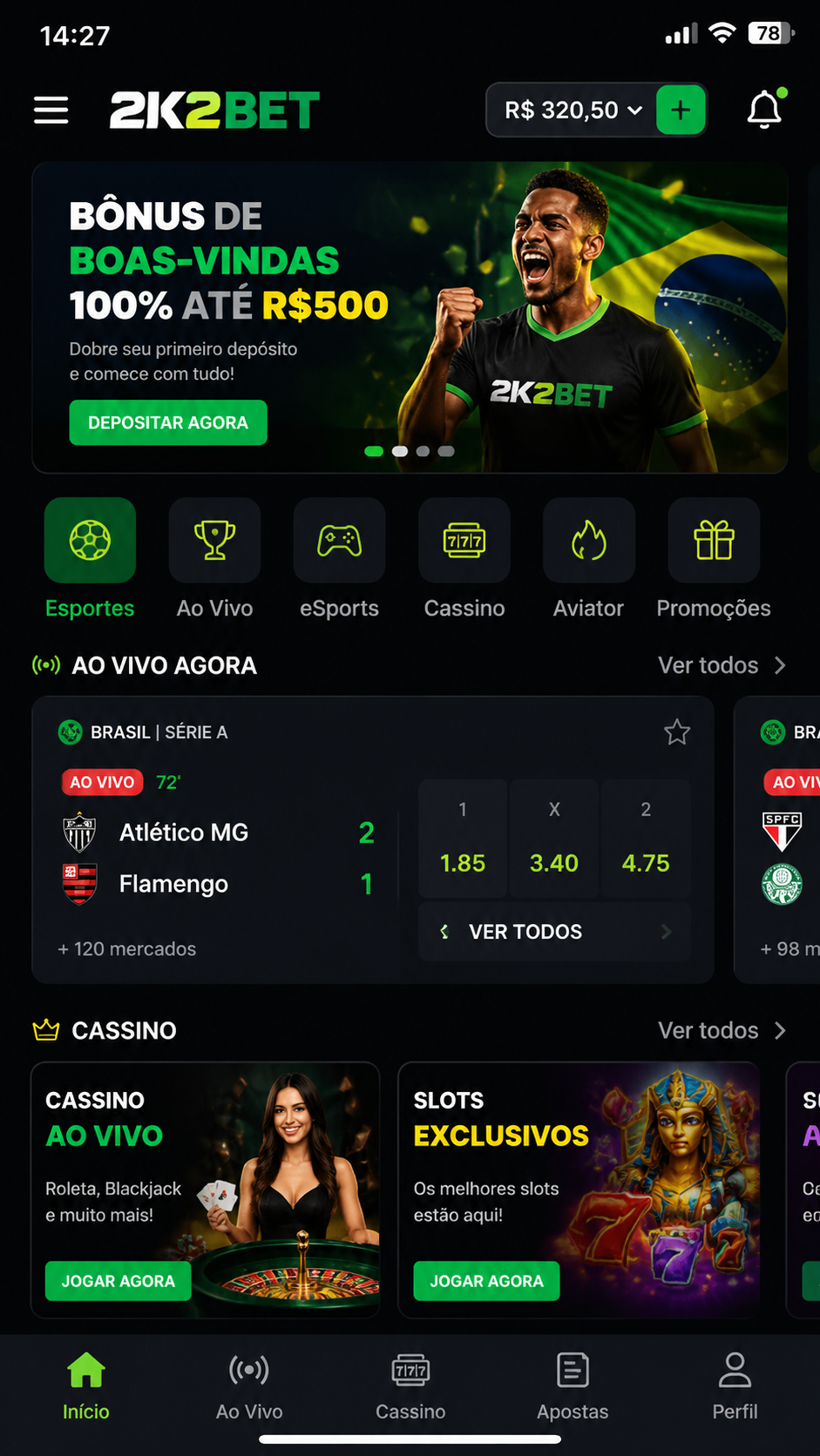 2k2bet screenshot