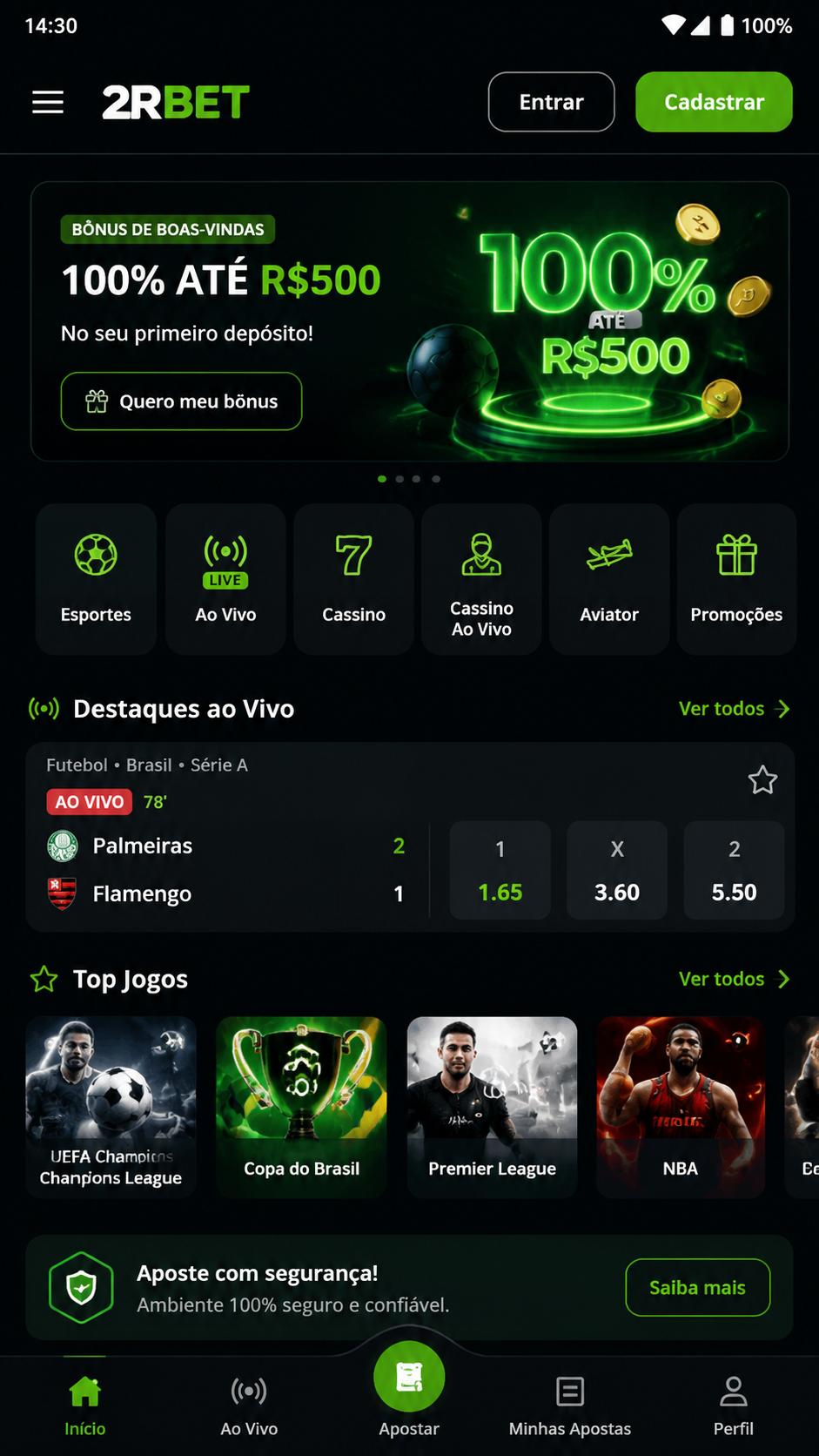 2rbet screenshot