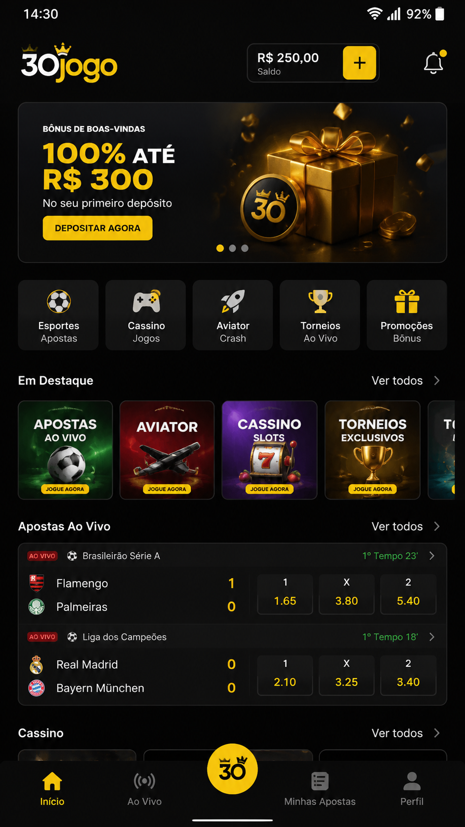 30jogo captura de tela Android