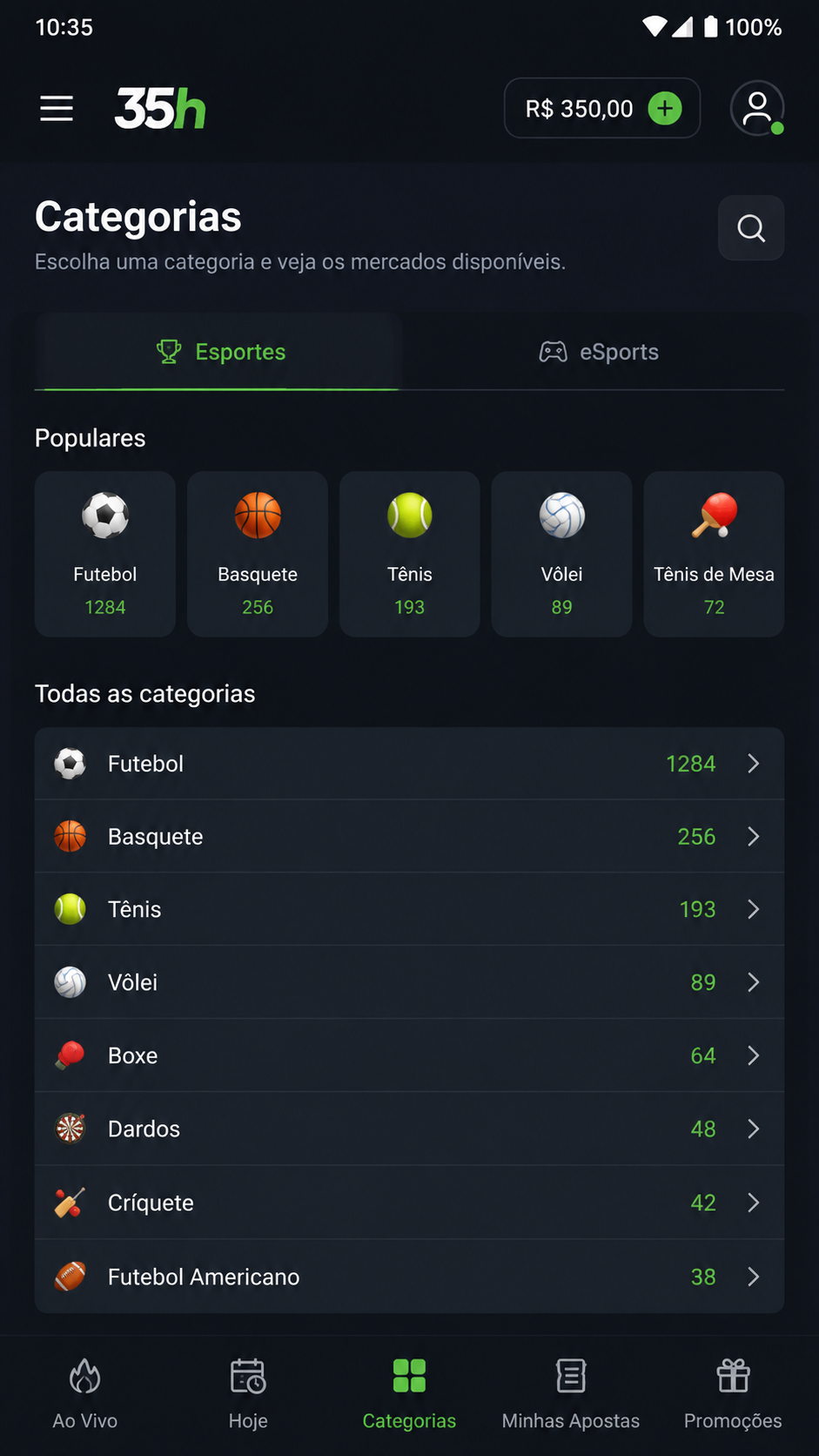 35h screenshot