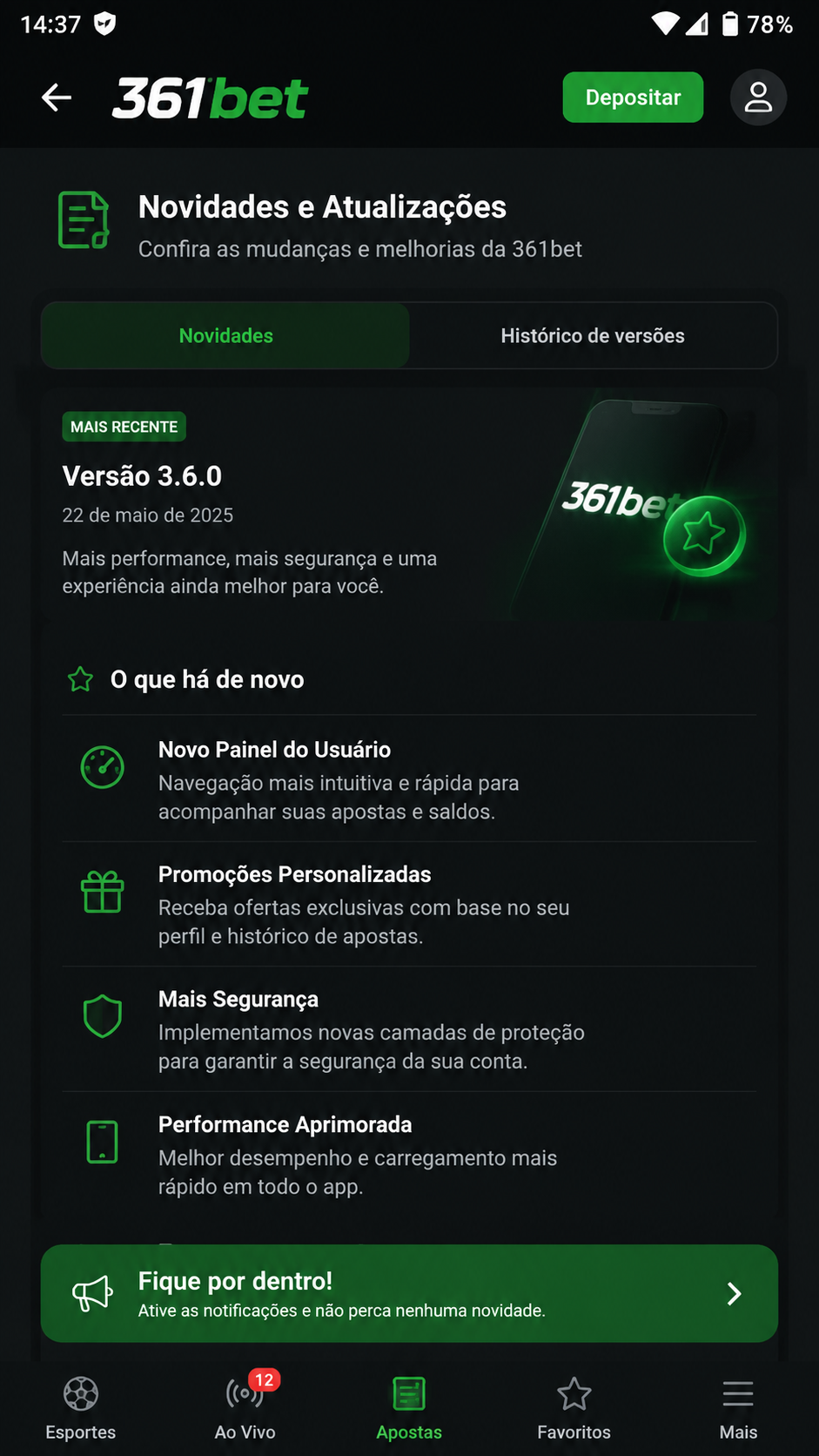 361bet screenshot