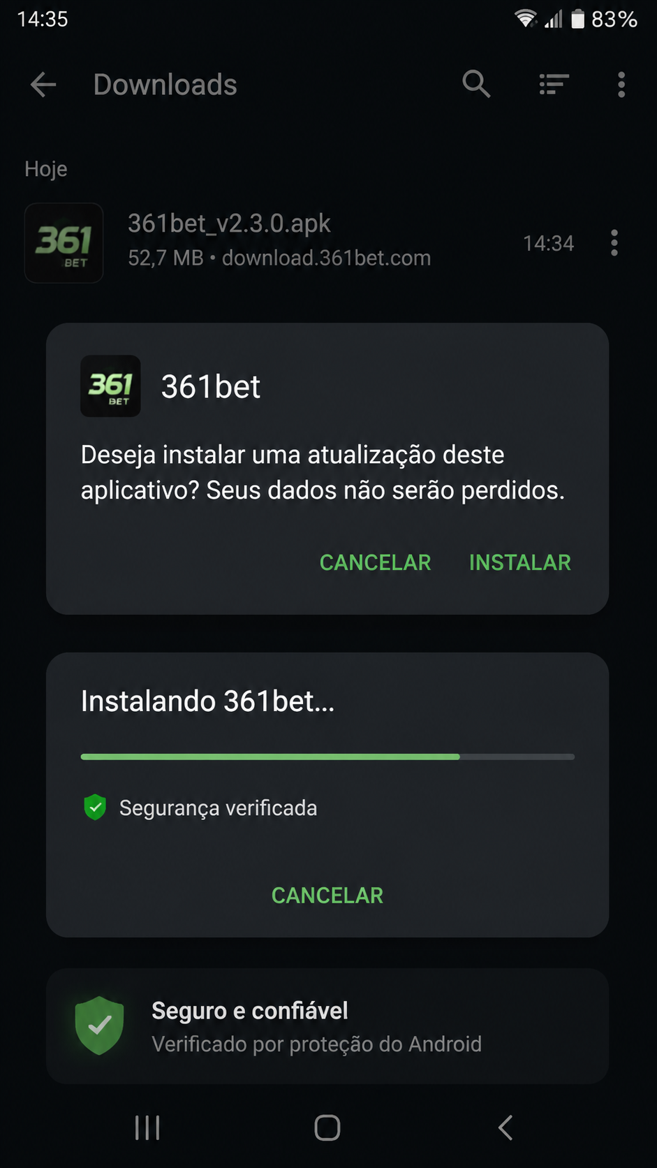 361bet screenshot