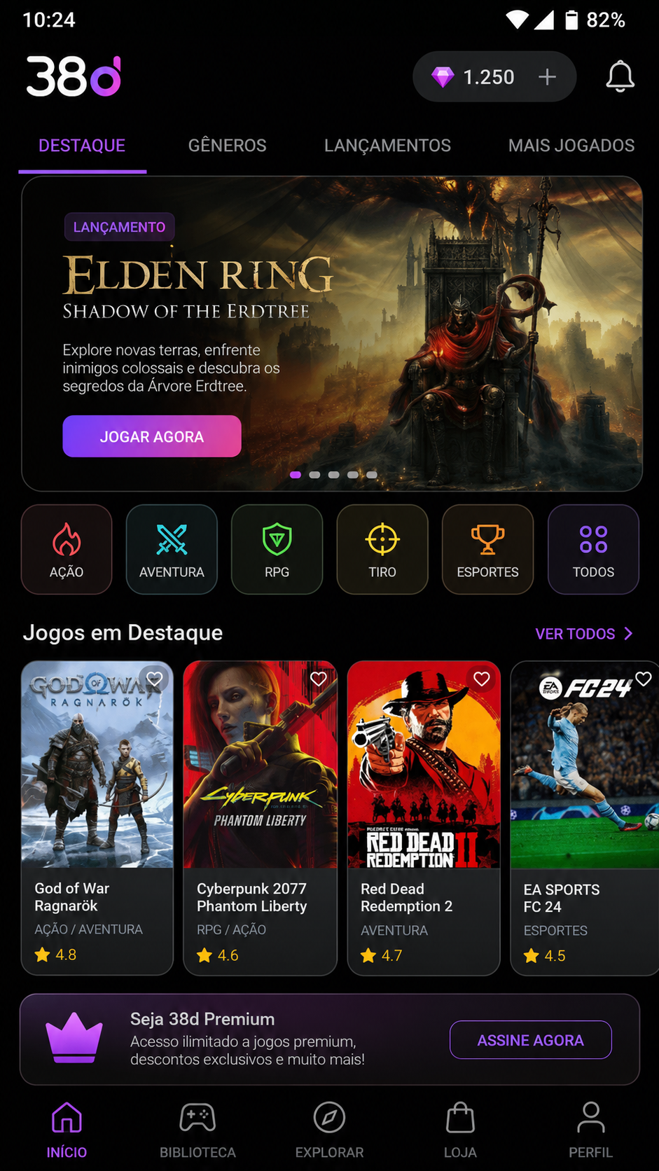 38d captura de tela Android