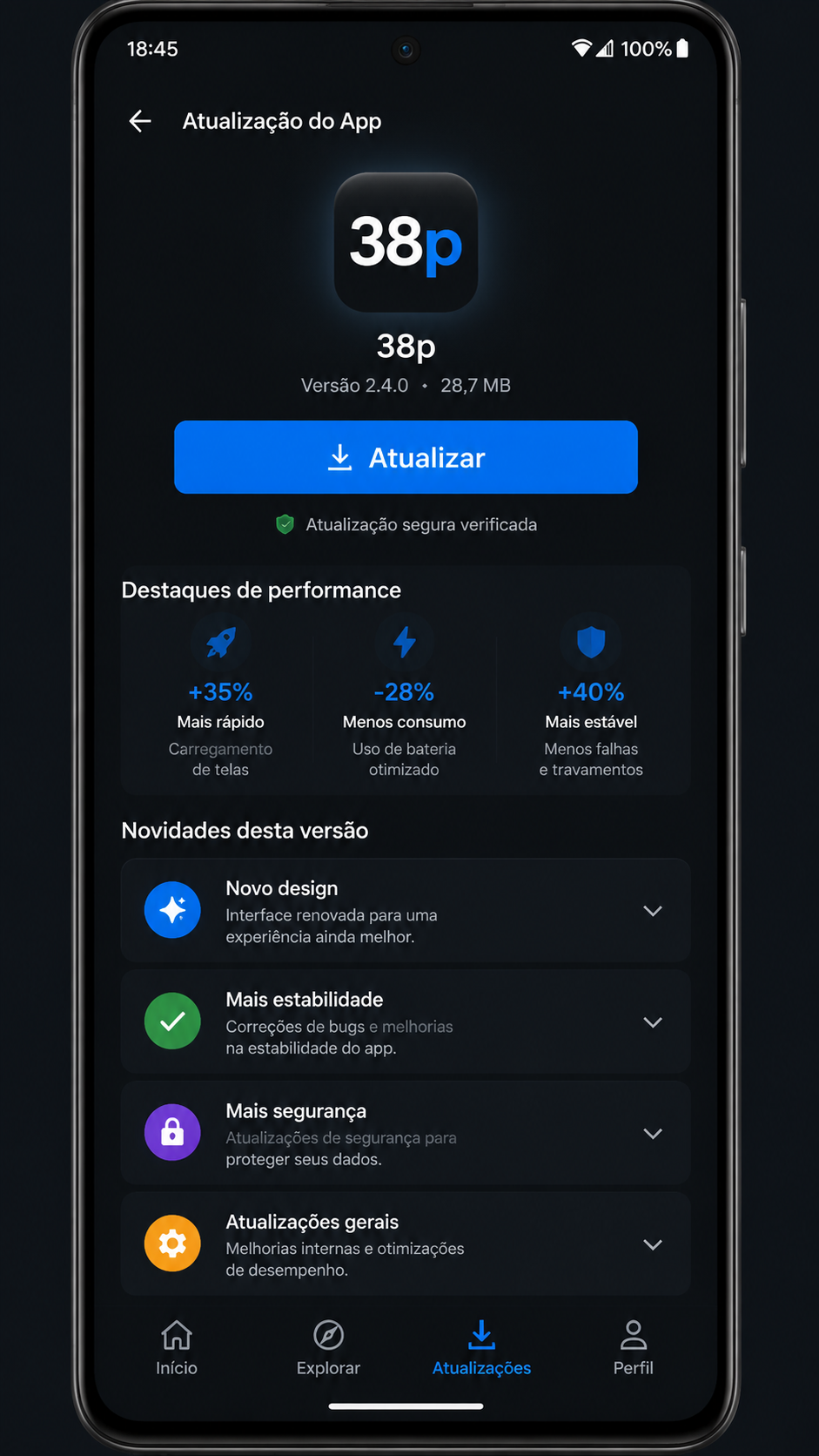38p screenshot