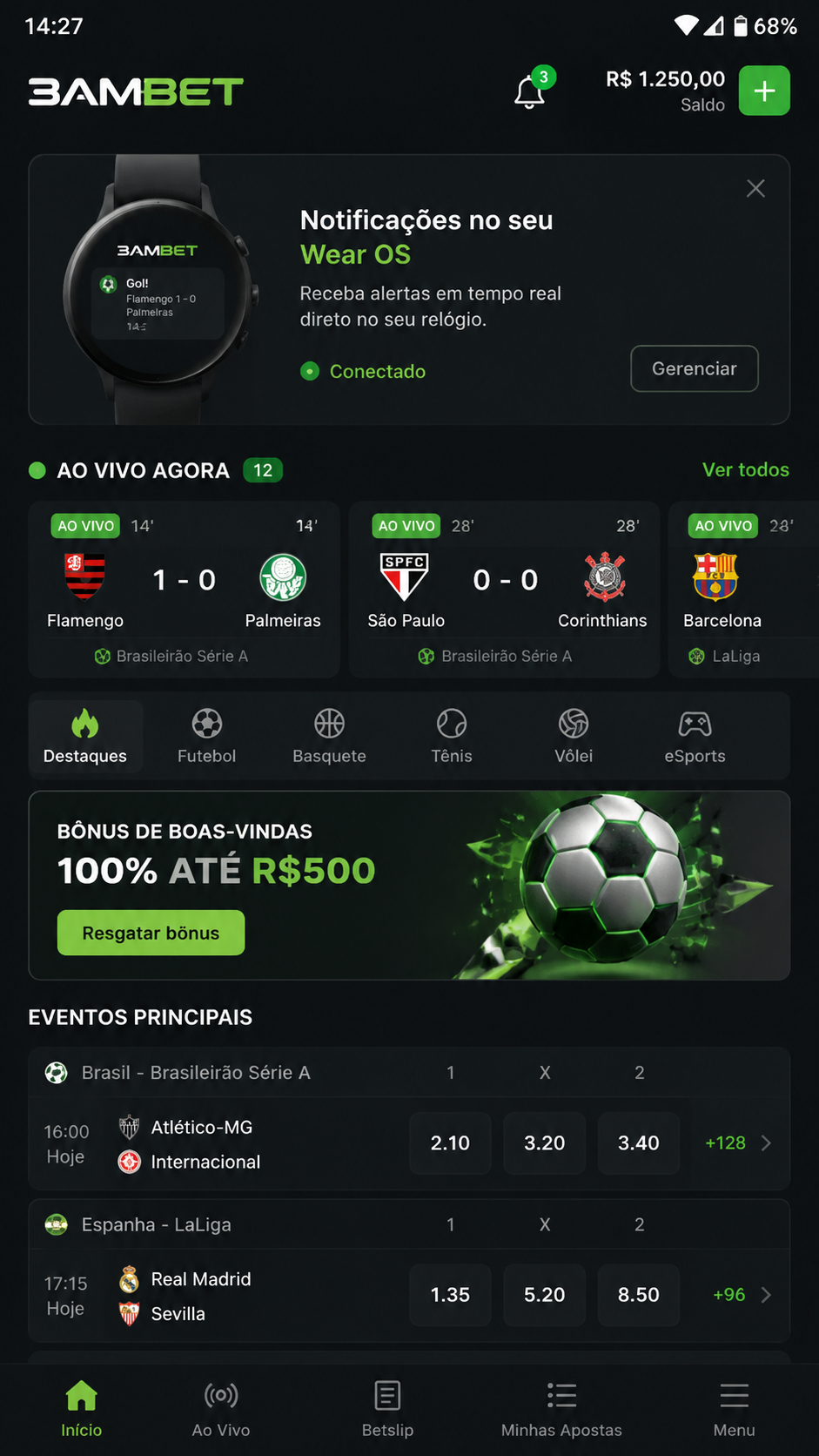 3ambet screenshot