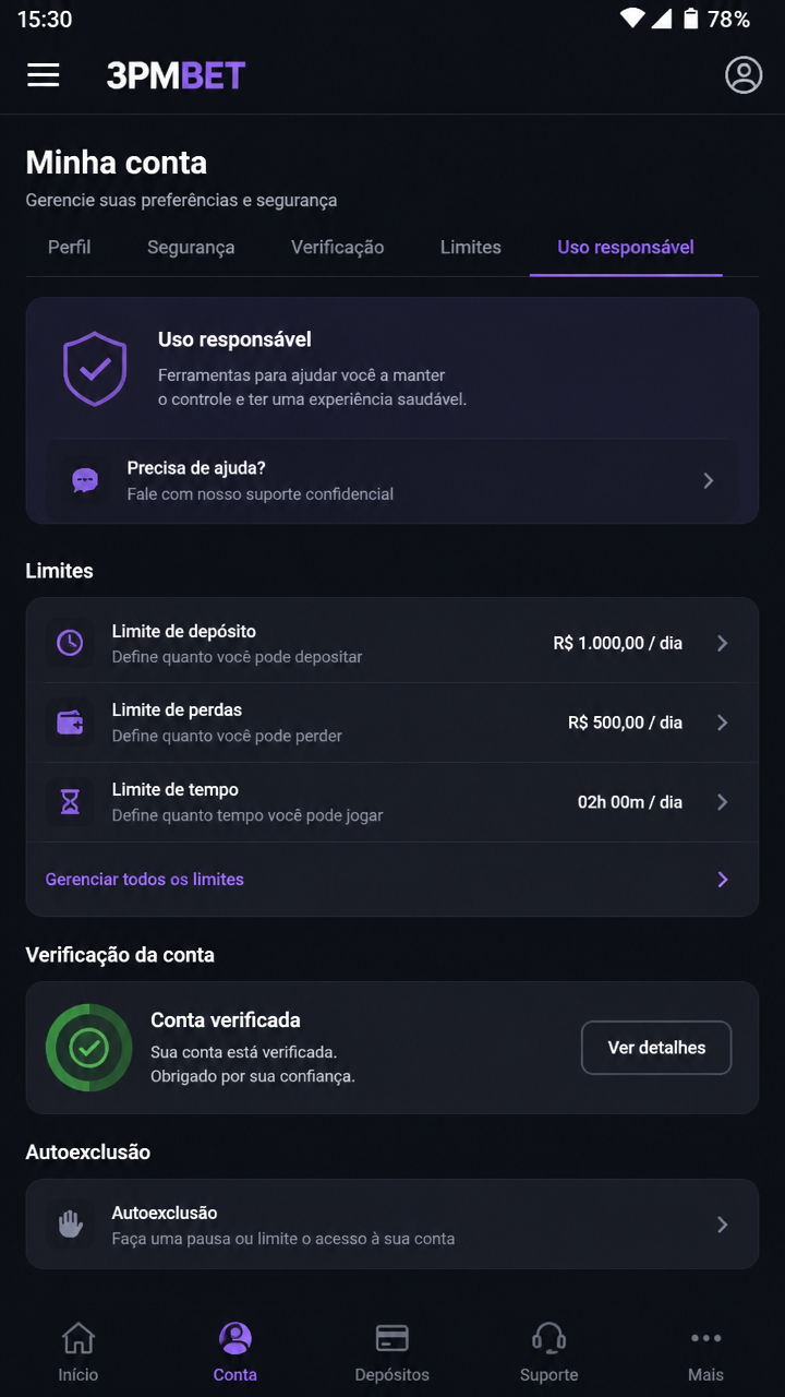 3pmbet screenshot