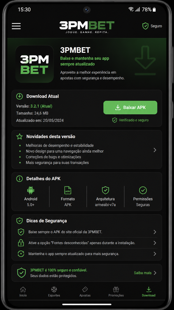 3pmbet screenshot