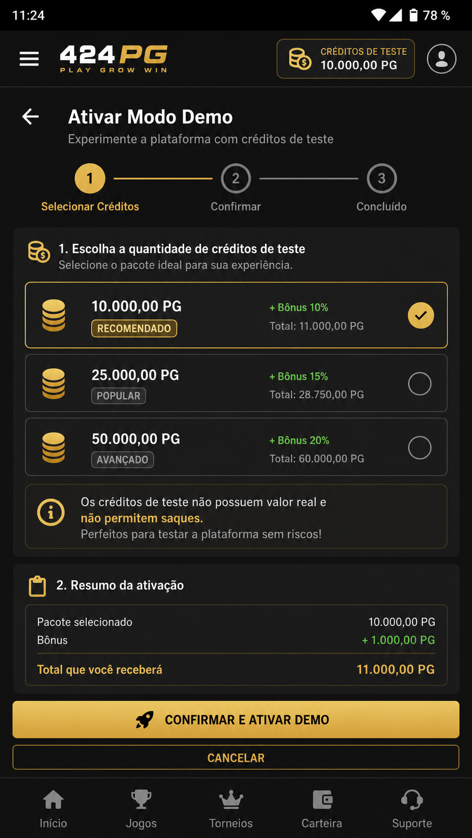 424PG screenshot