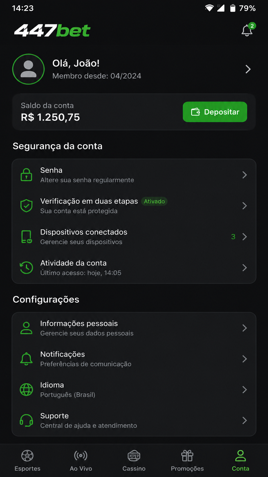 447bet screenshot