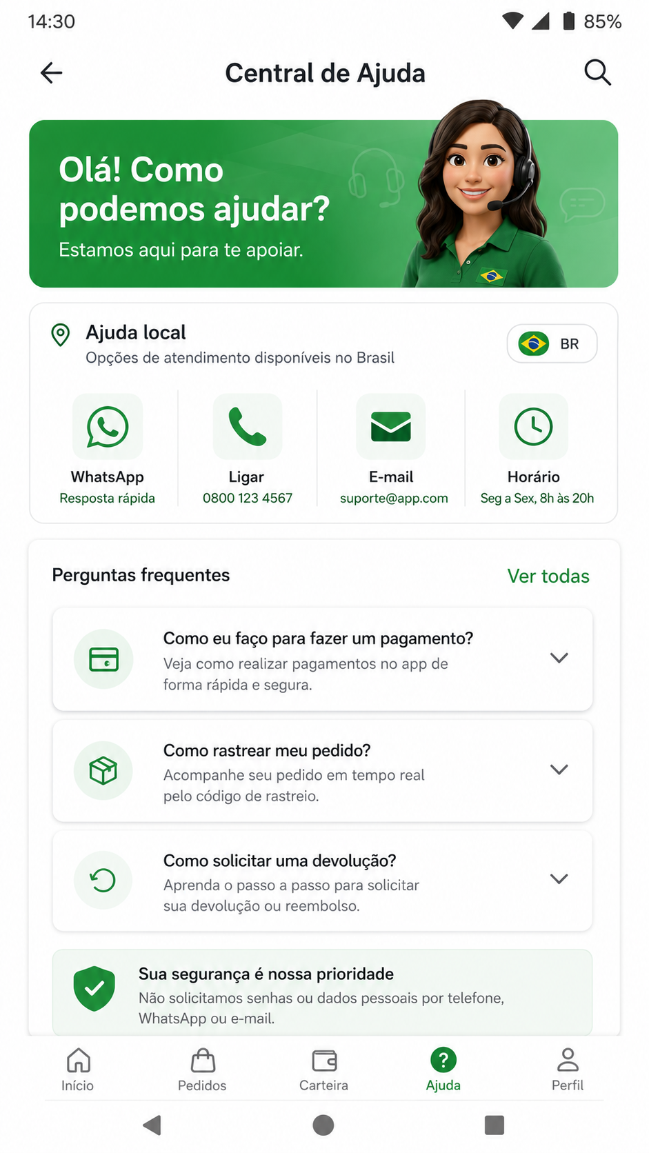 45b captura de tela Android