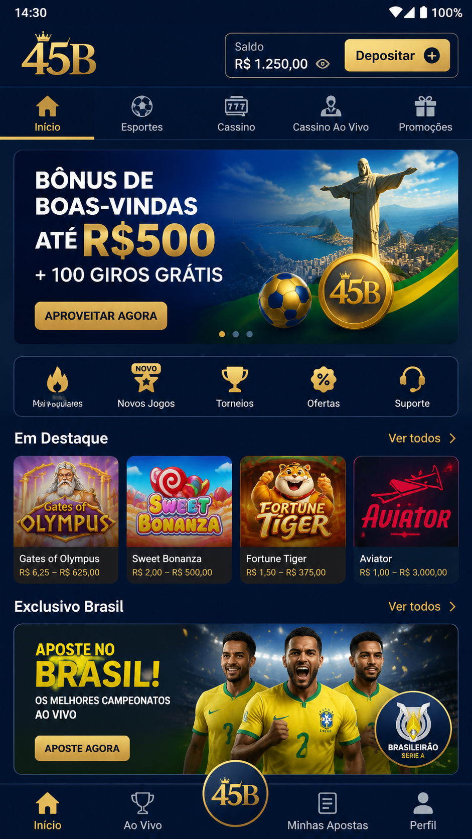 45b captura de tela Android
