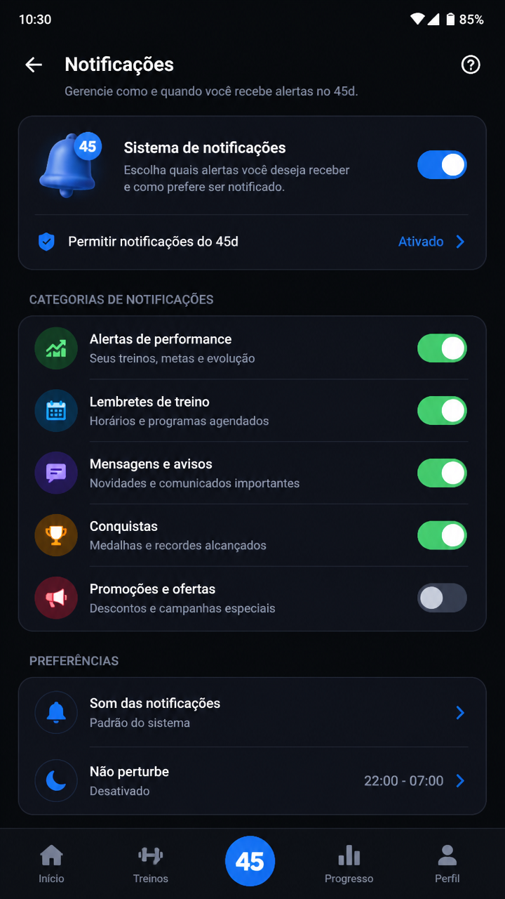 45d screenshot