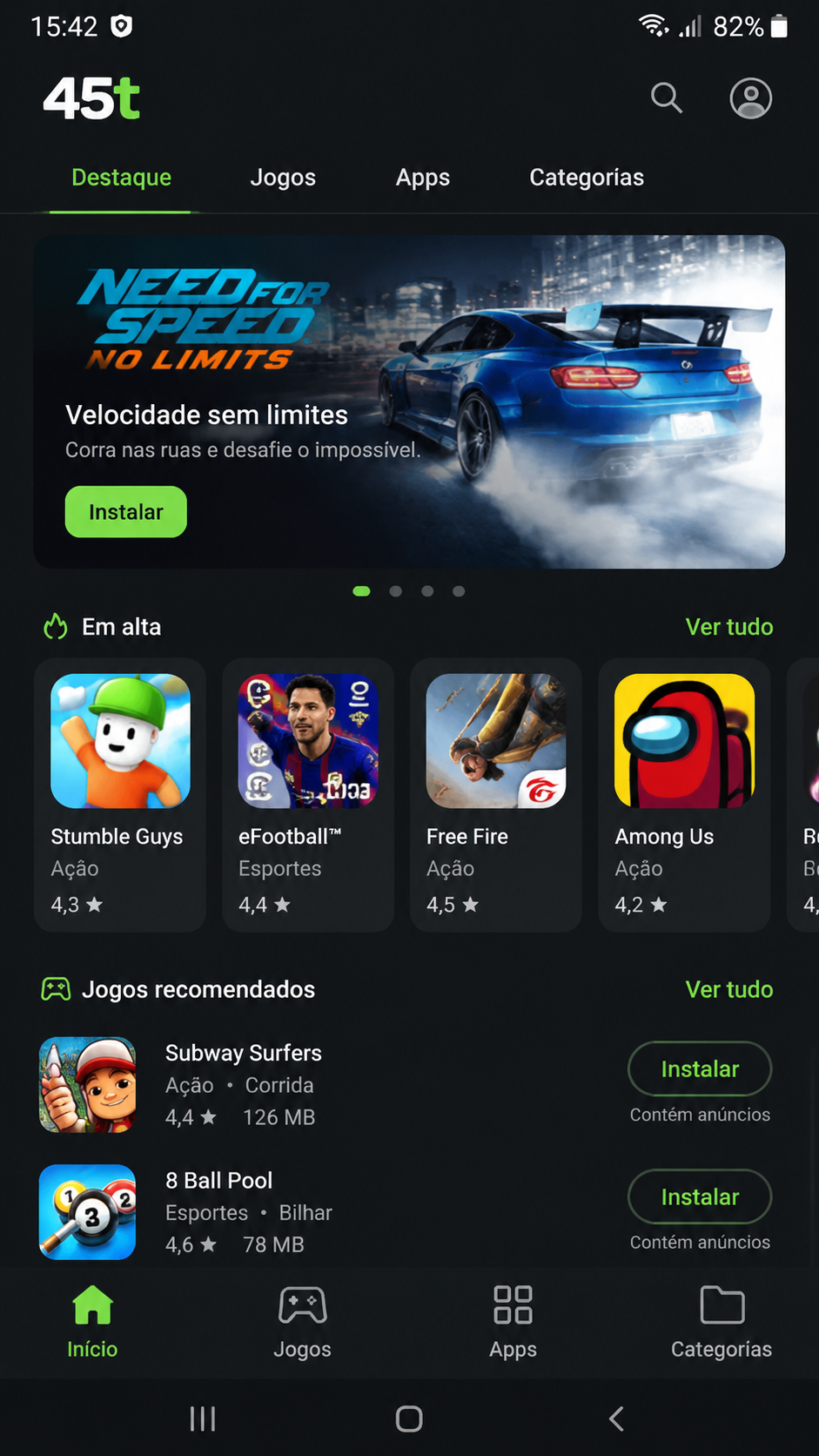 45t screenshot